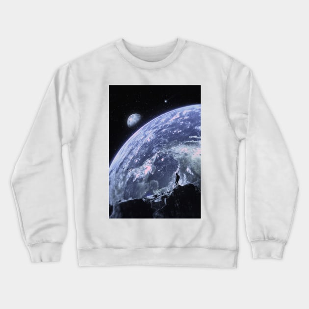 Optimist Crewneck Sweatshirt by nicebleed